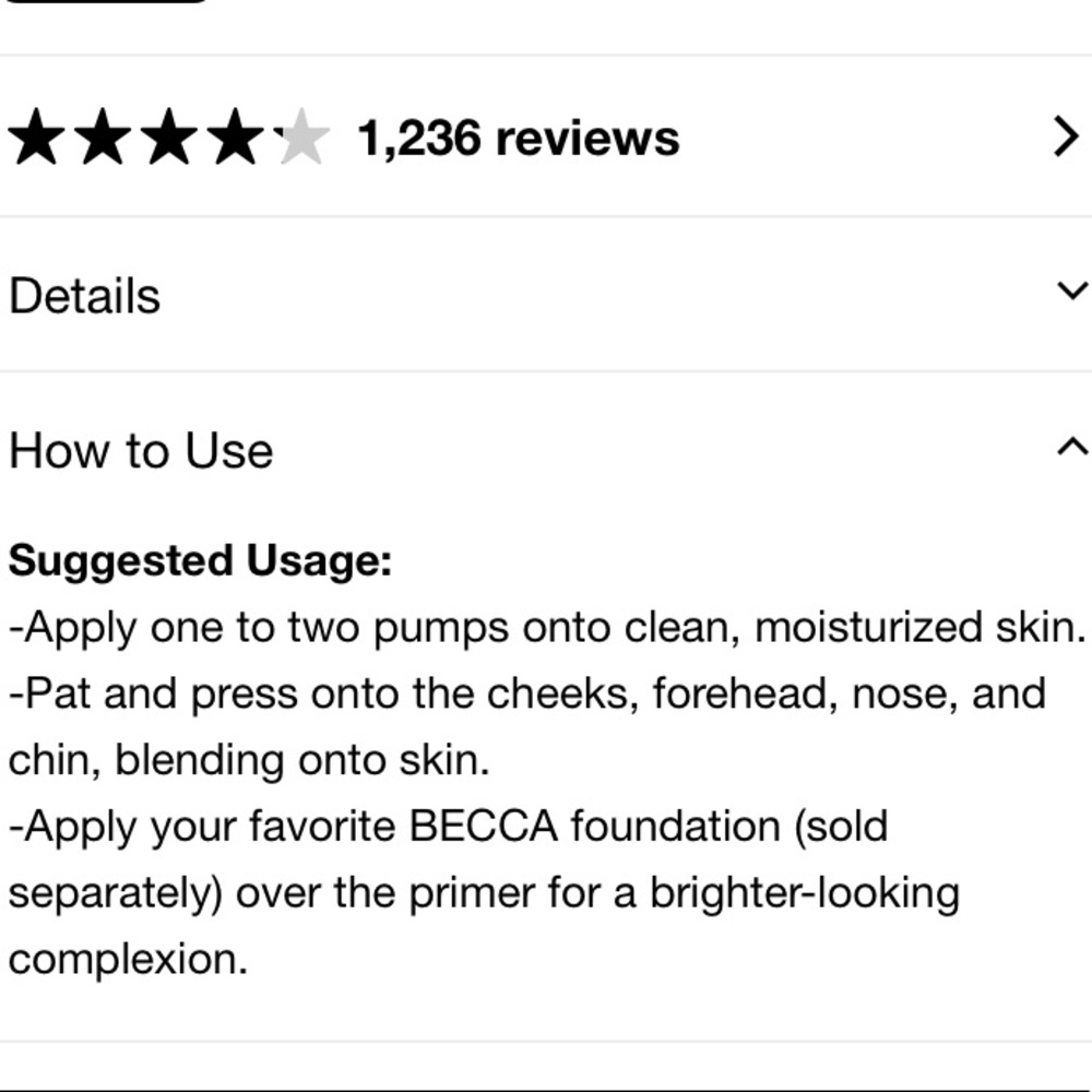 BECCA First Light Priming Filter Face Primer - Picture 11 of 12